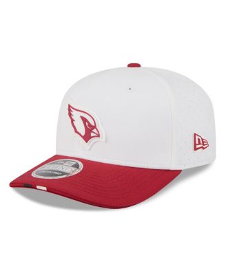 New Era - Men's White/Cardinal Arizona Cardinals 2025 NFL Training Camp 9SEVENTY Adjustable Hat