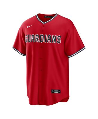 Men's Jose Ramirez Red Cleveland Guardians Alternate 2 Replica Jersey