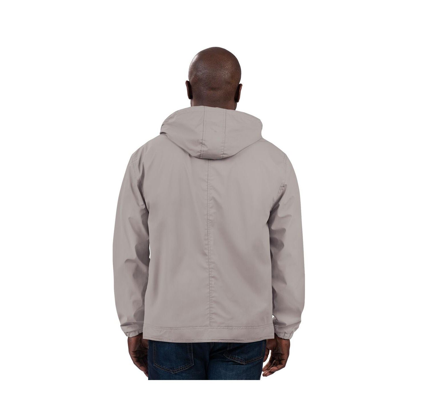 Men's Gray Boston Red Sox Full-Zip Rain Jacket