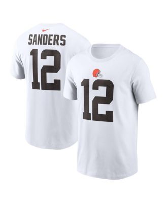 Nike Men's Shedeur Sanders White Cleveland Browns 2025 NFL Draft