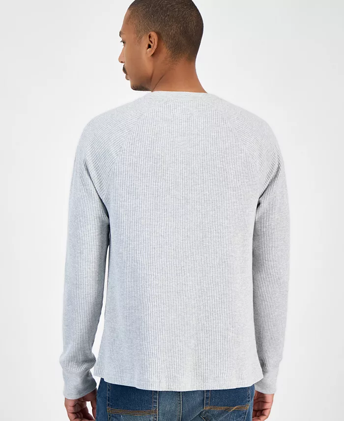 Men's Waffle-Knit Thermal Shirt - thumbnail 5