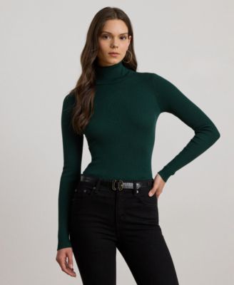 Ribbed Turtleneck Sweater