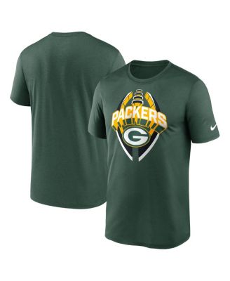 Nike - Men's Green Green Bay Packers Legend Icon Performance T-Shirt