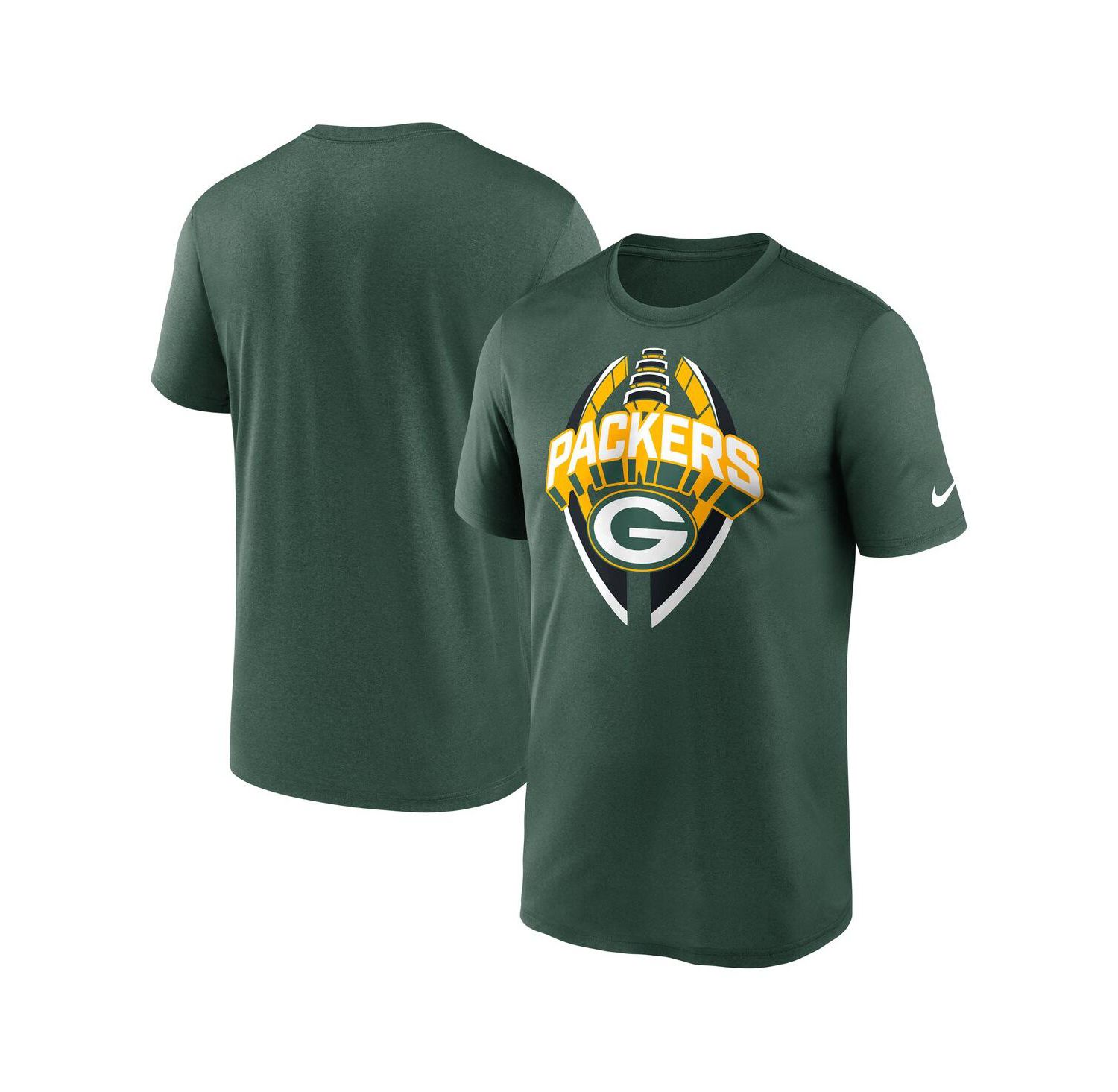 Men's Green Green Bay Packers Legend Icon Performance T-Shirt