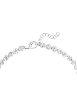 EFFY&reg; Lab Grown Diamond Tennis Bracelet (3 ct. t.w.) in 14k White Gold