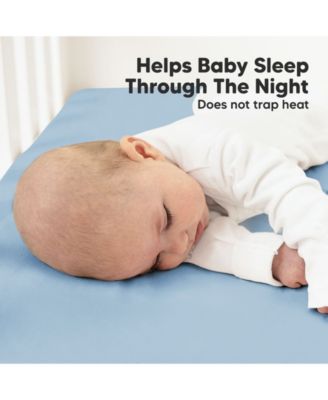 2pk Soothe Fitted Crib Sheets Neutral, Baby Crib Sheets, Fits Standard Nursery Baby Mattress