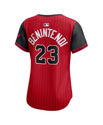Women's Andrew Benintendi Red/Black Chicago White Sox 2025 City Connect Limited Player Jersey