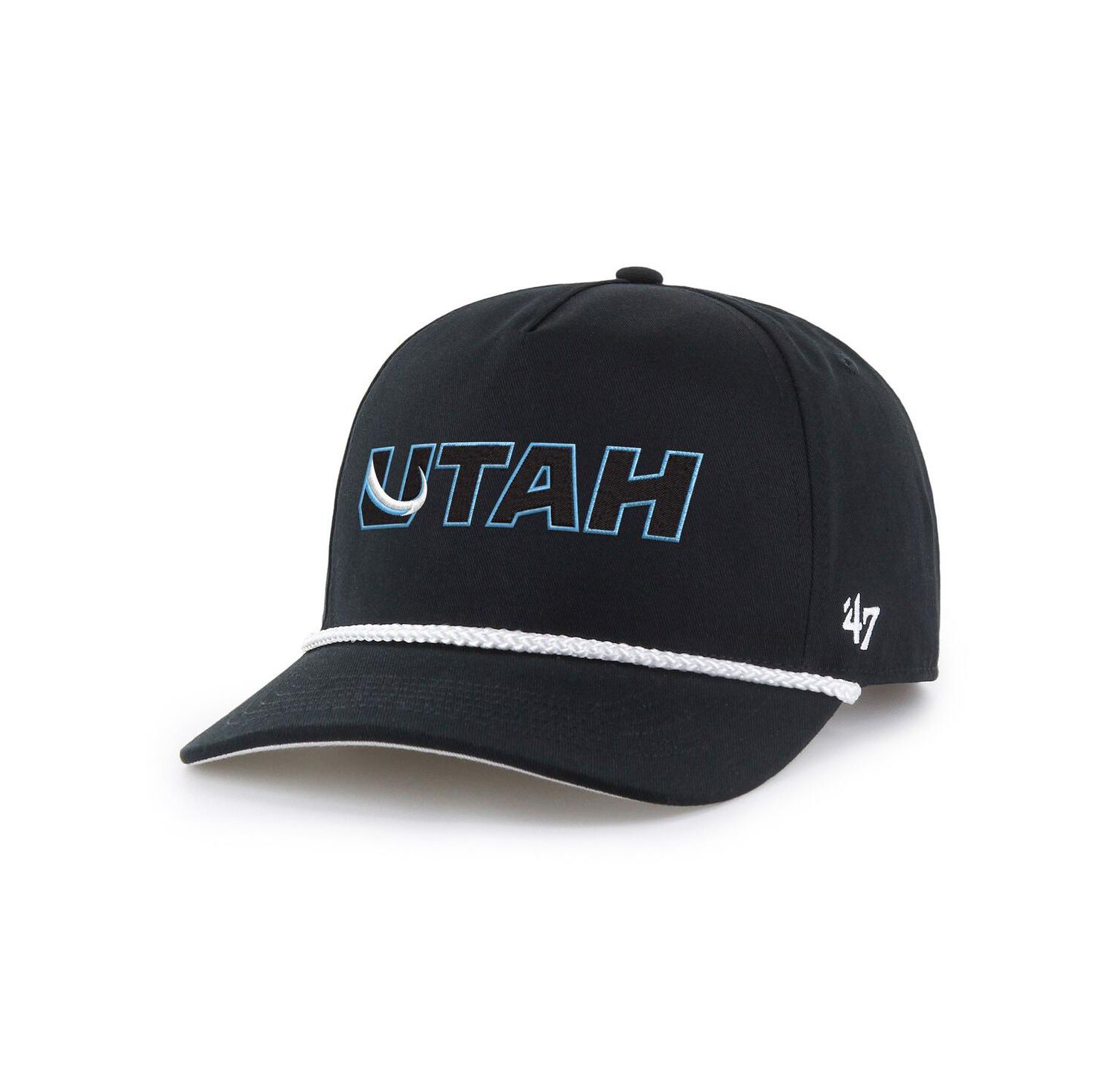 Men's Black Utah Mammoth Rope Hitch Adjustable Hat