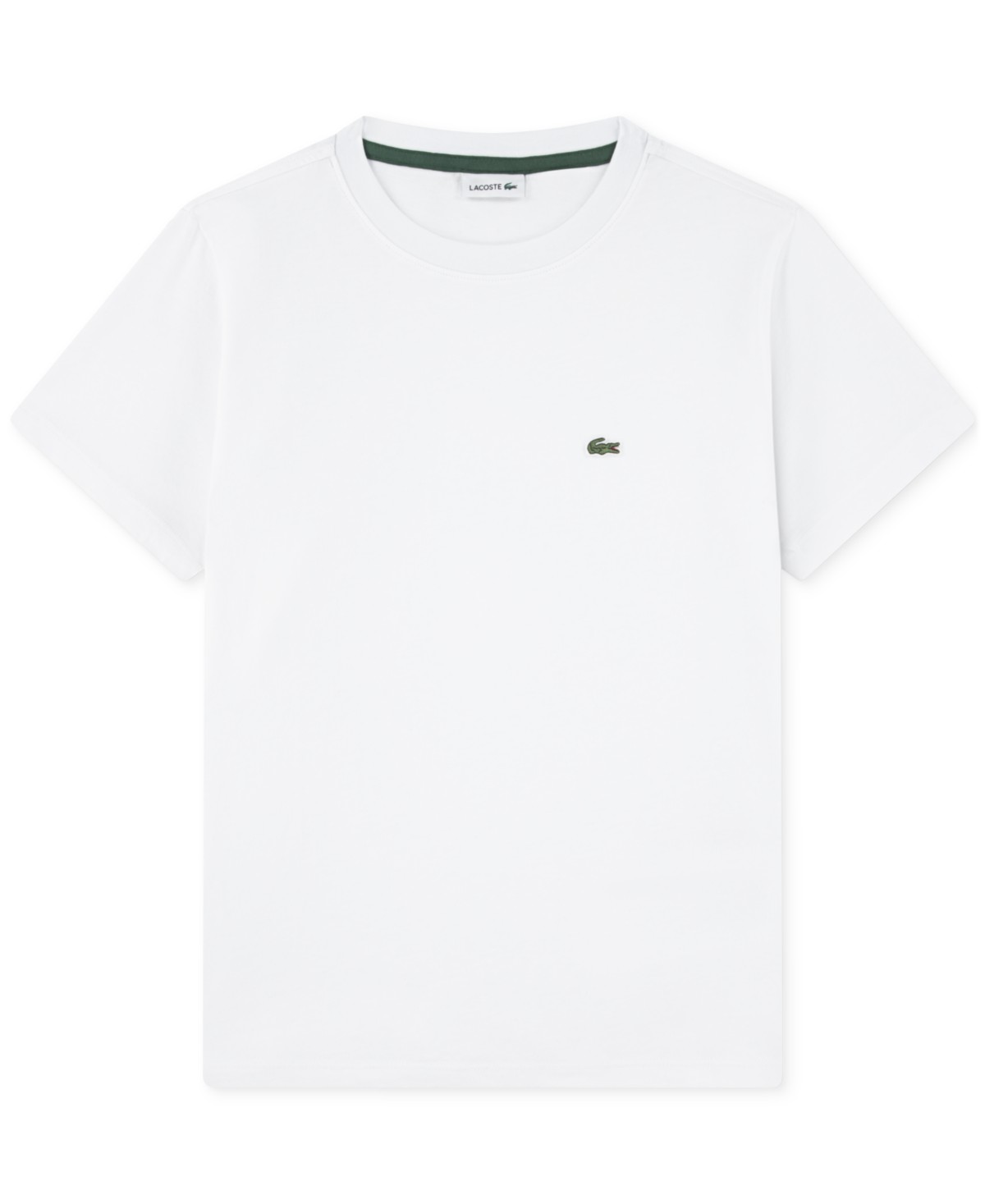 Детские Lacoste Boys' 8-20 Short-Sleeve Cotton Core T-Shirt — фото 1