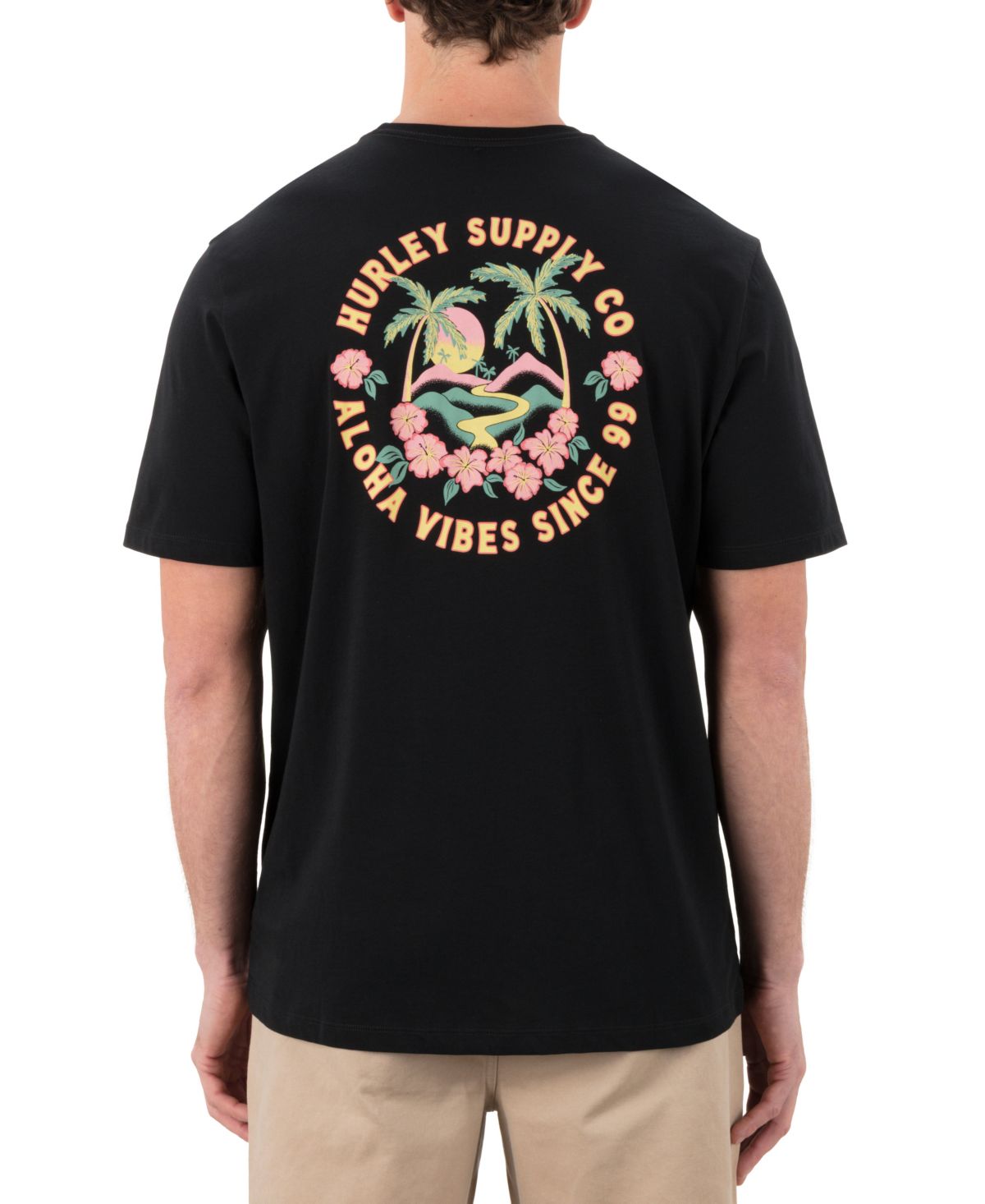 Мужская футболка с коротким рукавом Hawaiian Island