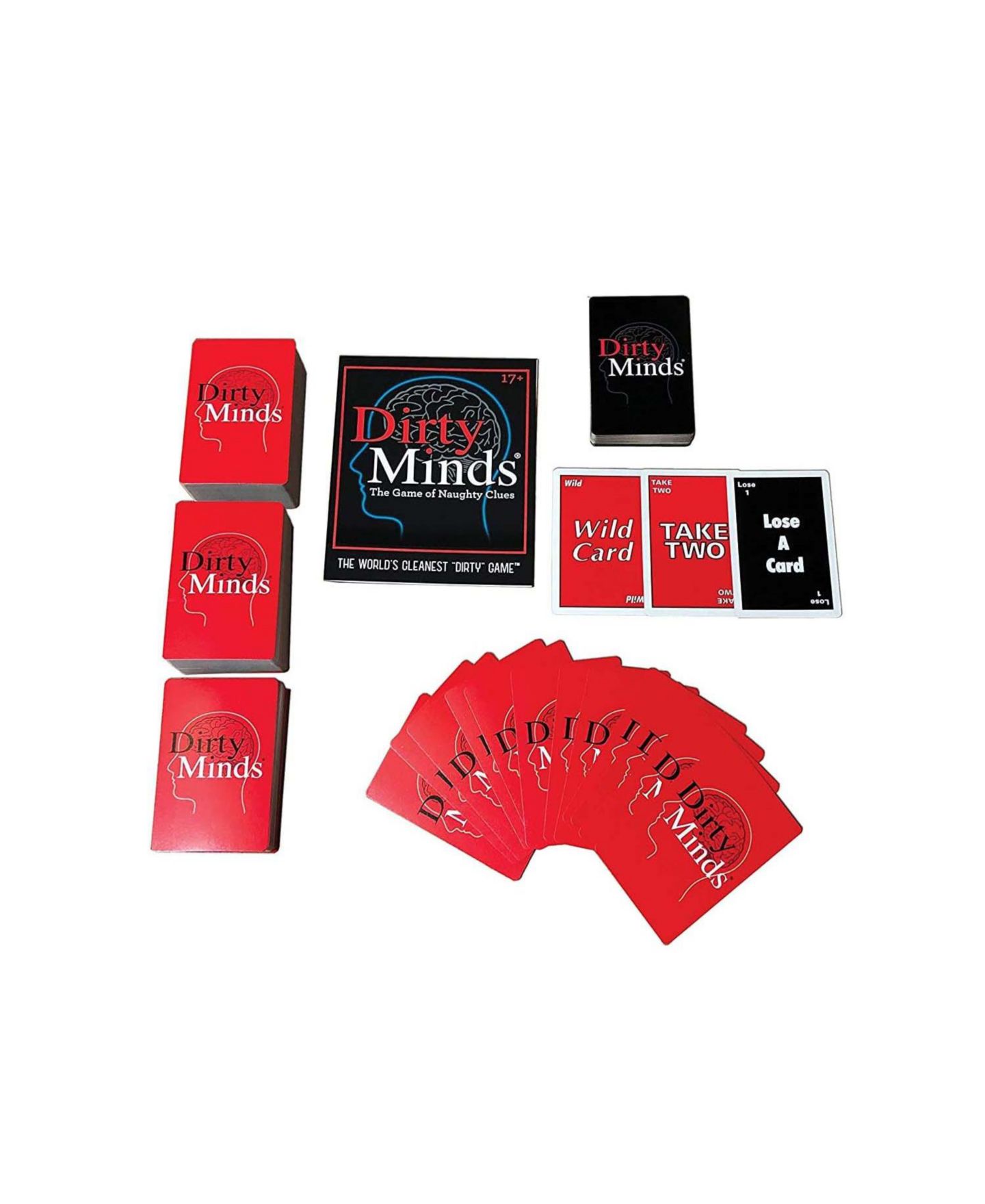 Детская карточная игра TDC Games Travel Dirty Minds 112 Cards Card Game, Ages 17+, цвет: Чёрный — фото 3