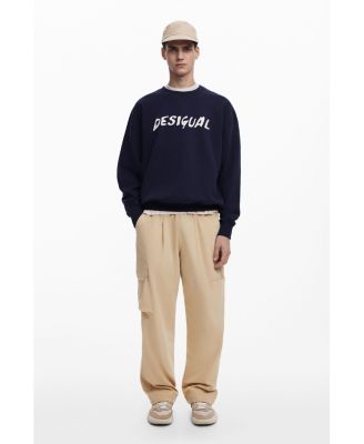 Men's Textured logo sweatshirt