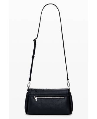 Women's Medium faux leather embroidered crossbody bag