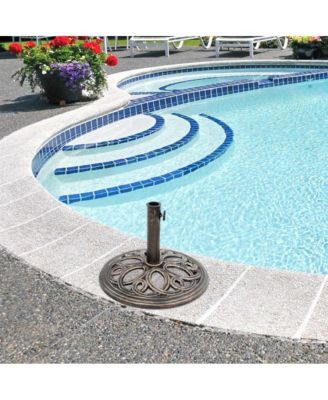 23 Pounds 17 3/4 Inch Round Umbrella Base Stand