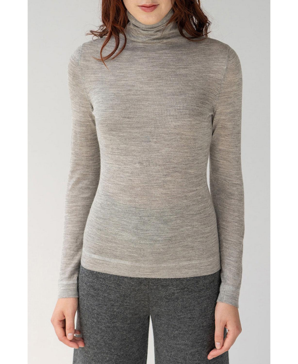 Women's 's Turtle Neck Sweater - Black