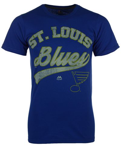 Majestic Men's St. Louis Blues Vintage Inspired Performance T-Shirt