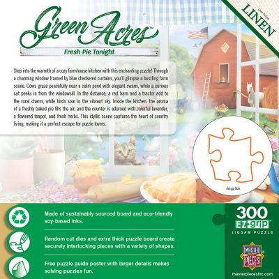 Green Acres - Fresh Pie Tonight 300 Piece EZ Grip Jigsaw Puzzle