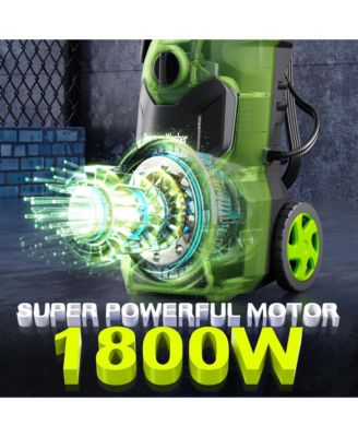 3300 PSI 2.0 GPM Electric Pressure Washer with Foam Cannon & Hose Reel