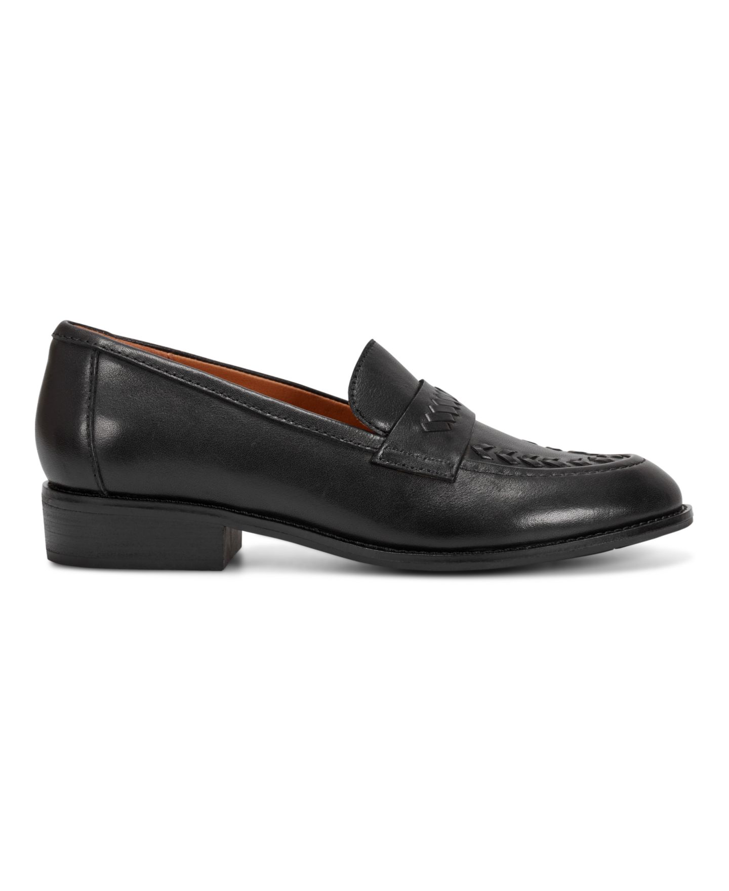 Женские туфли Earth Edith Woven Slip-On, цвет: Чёрный кожаный — фото 2