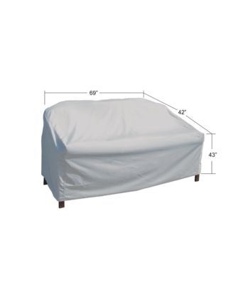 69"W x 42"D x 43"H X-Large Loveseat/Corner Sectional Protective Cover