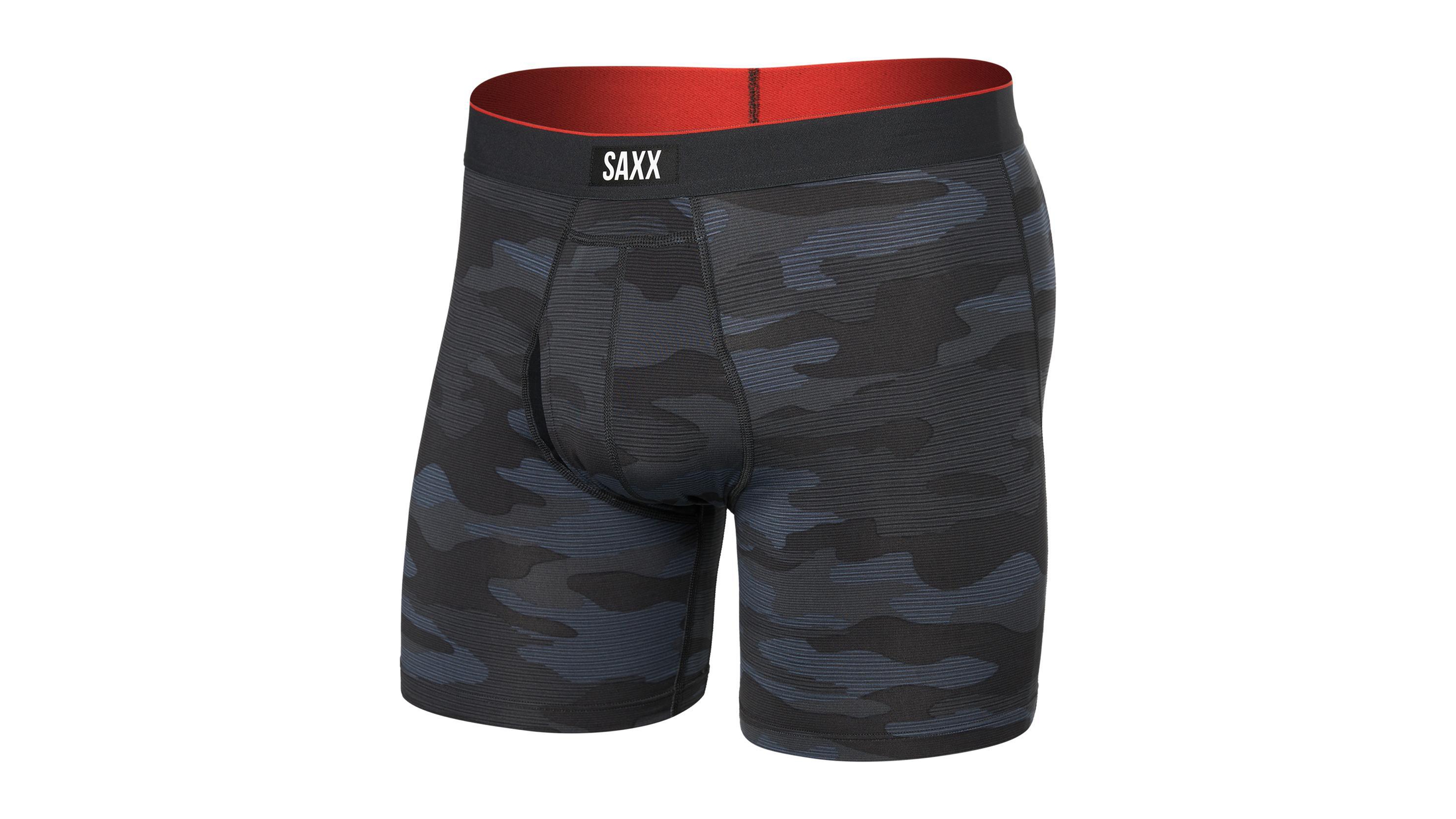 Saxx Men's Multi-Sport Printed Mesh Boxer Briefs