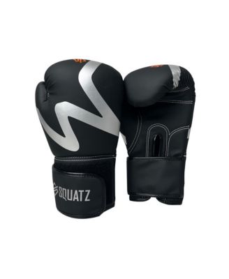 Sports Boxing Gloves, Heavy Bag Gloves for Boxing, Kickboxing, Muay Thai, MMA (Black)