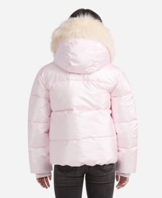 Girls Shiny Ultra Puffer Jacket