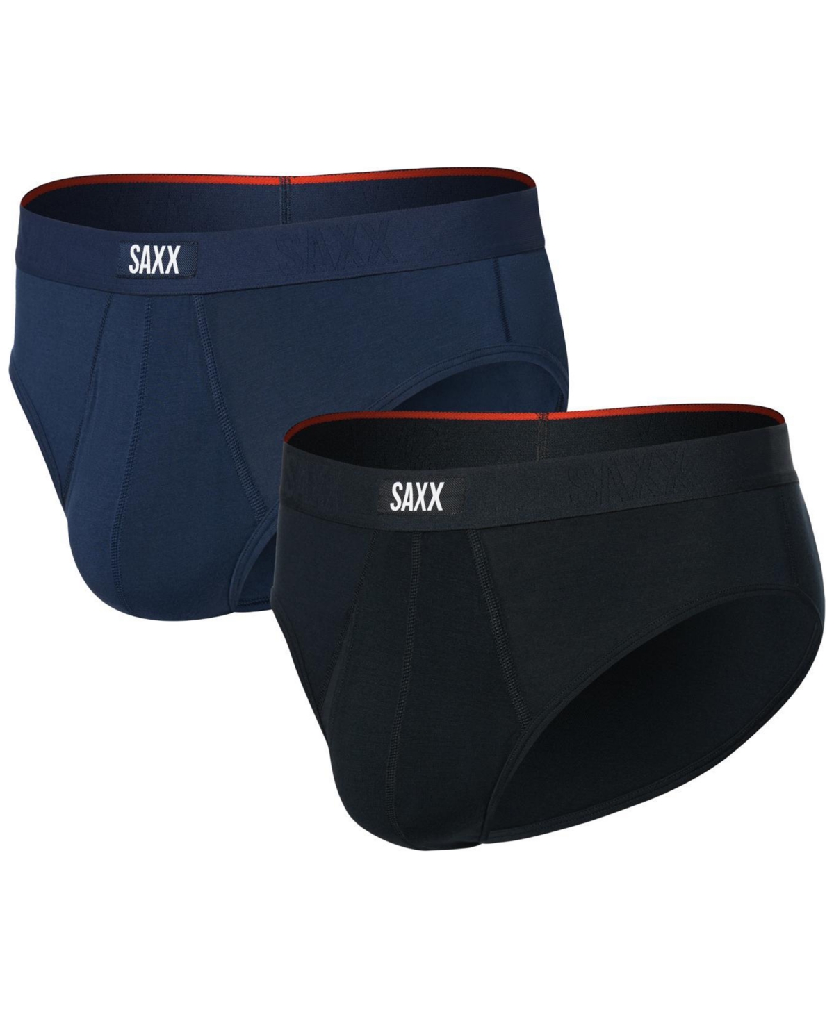 Saxx Men's Vibe Xtra Soft Comfort 2-pk Boxer Briefs In Blue