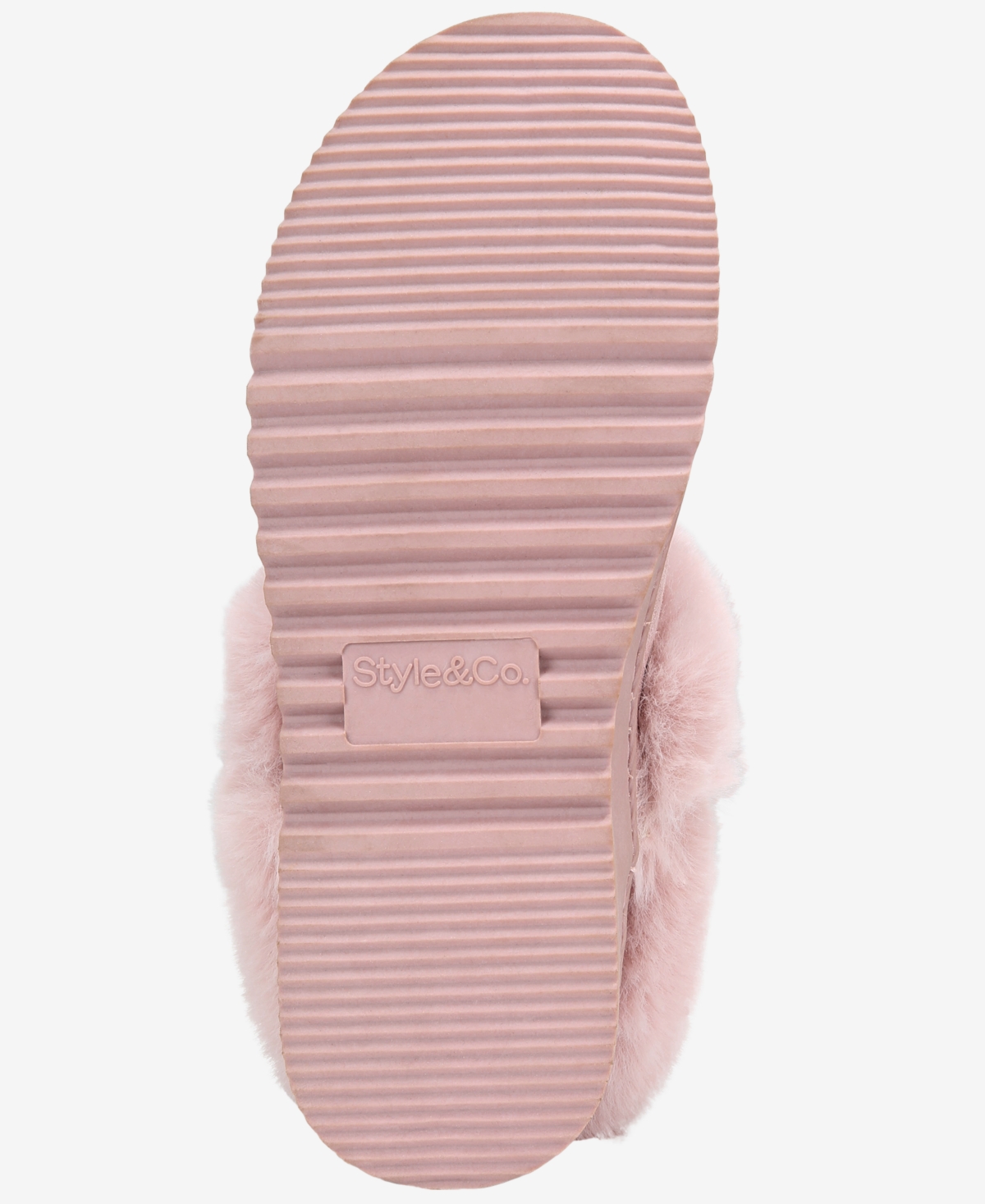 Style & Co Women's Lolaa Cozy Clog Slippers, Created For Macy's In Pink