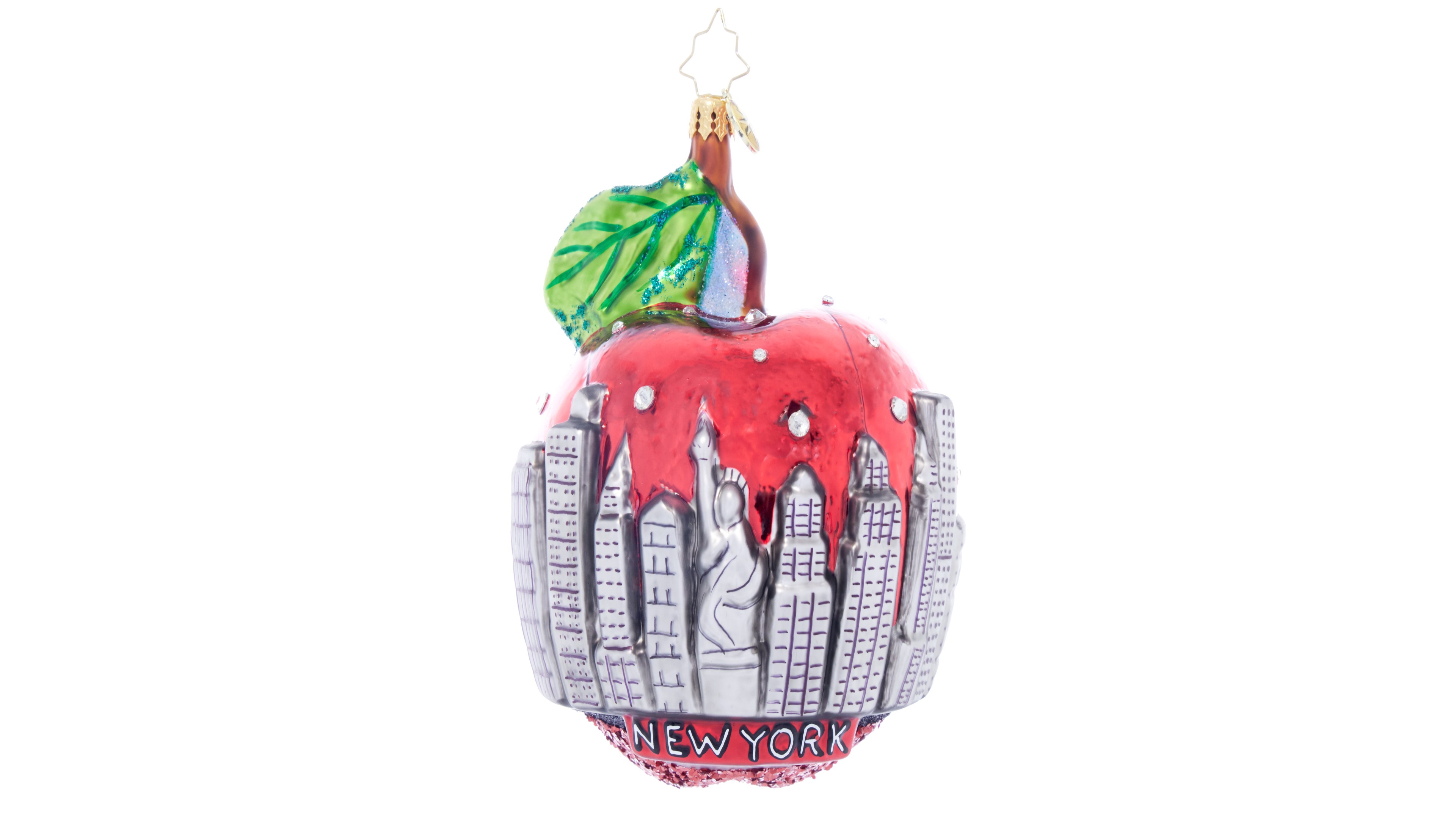 Christopher Radko Big Apple Skyline Sparkle Ornament