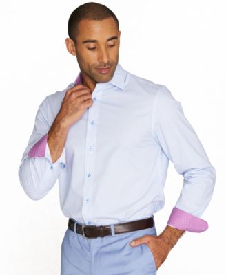 Men's Four-Leaf Clover Dress Shirt