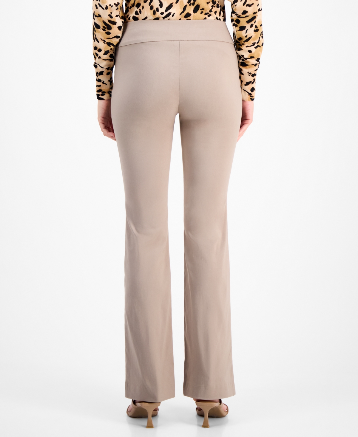 Inc International Concepts Petite Mid-rise Bootcut Pants, Petite & Petite Short, Created For Macy's