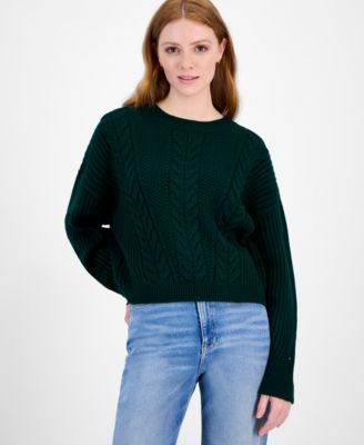 Women's Traveling Cable Sweater