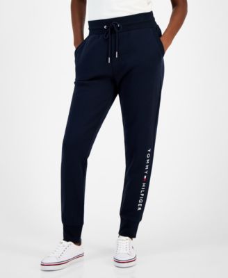 Women's Solid Logo Joggers
