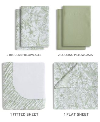 Cooling 6-Pc. Sheet Set, Queen