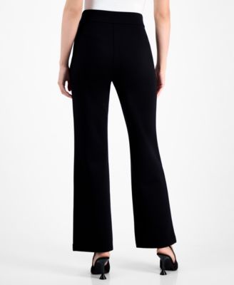 Petite High-Rise Bootcut Pull-On Pants, Macy's Exclusive