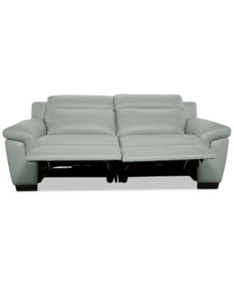 Julius II 2-Pc. Leather Sofa with 2 Power Recliners, Exclusively at Macy's