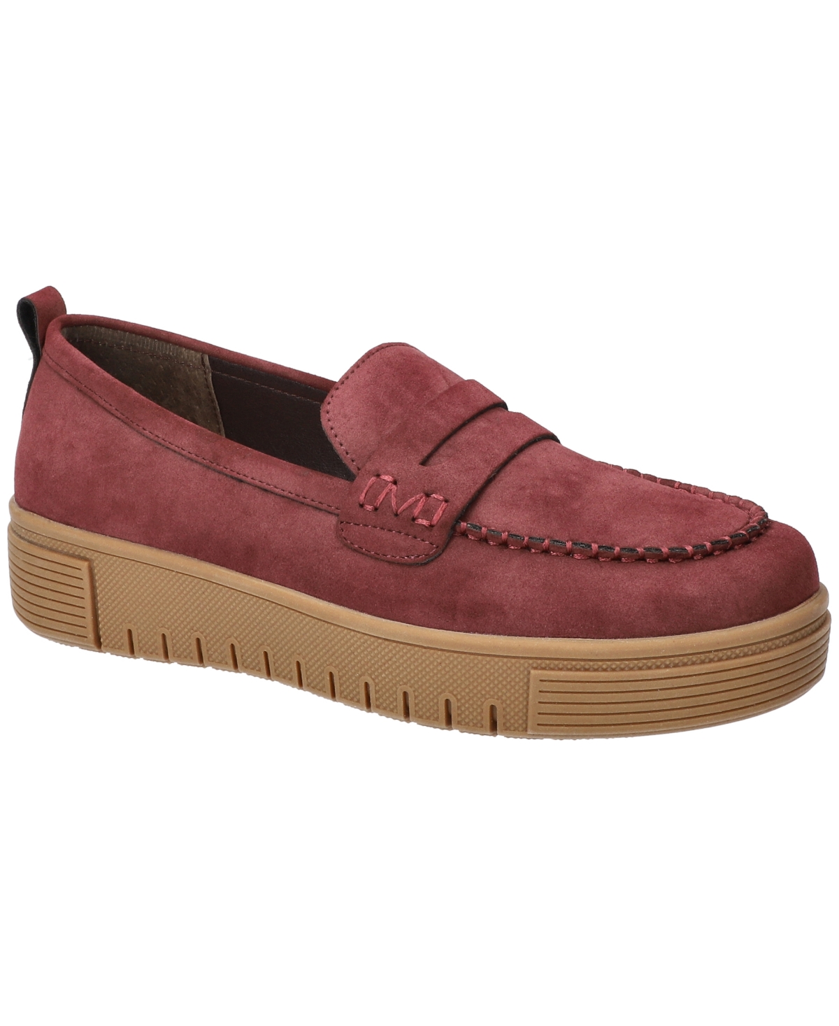 Women's Bo Comfort Slip-On Loafers - Burgundy