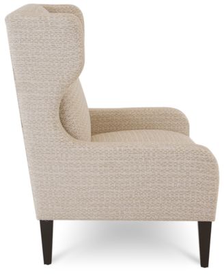 Kallison Fabric Wing Chair, Exclusively at Macy's