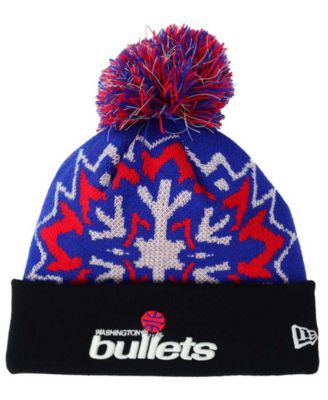 Washington Bullets Glowflake Knit Hat 