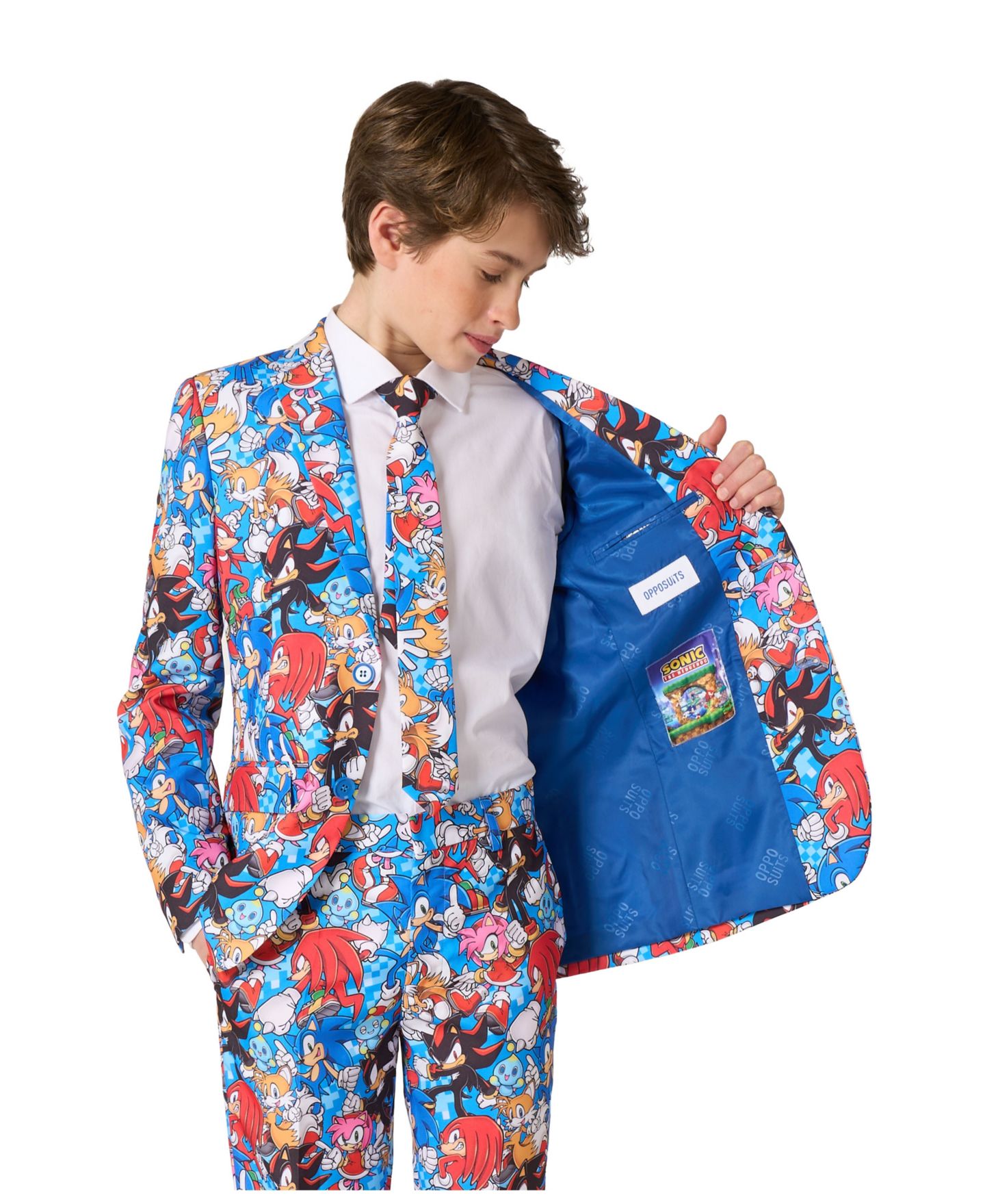 Детский костюм OppoSuits Sonic для мальчика — фото 4