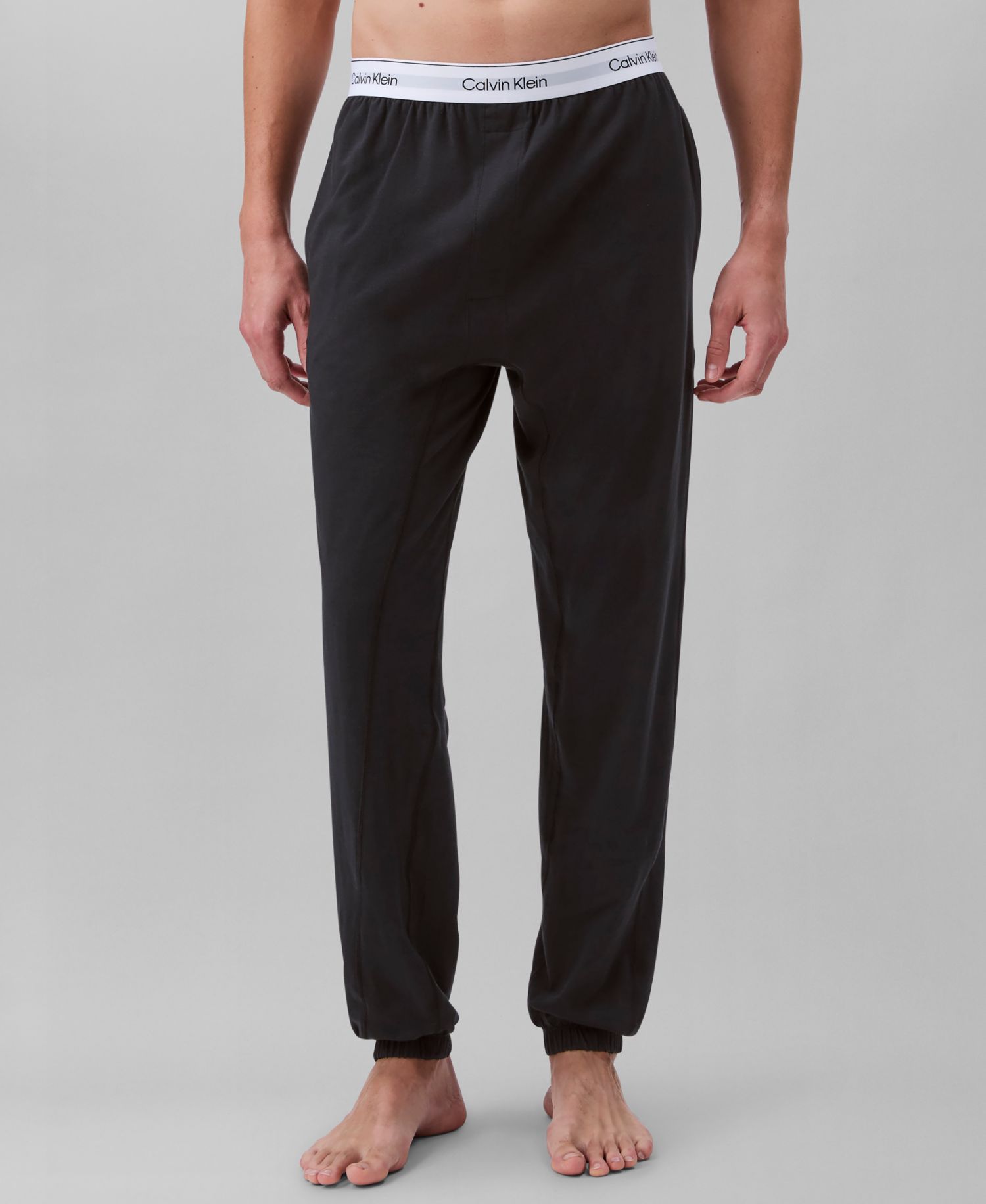 Men's Modern Cotton Logo Pajama Joggers