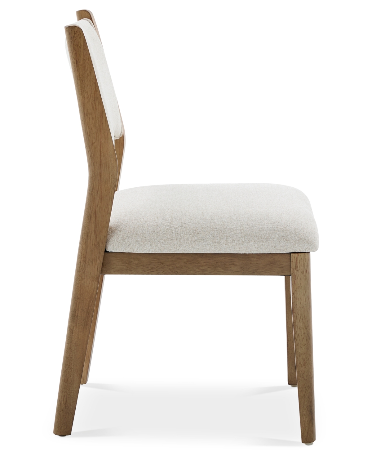 Macy's Nordic Upholstered Side Chair In Brown