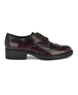 Women's Studey Lace-Up Wingtip Oxford Shoes