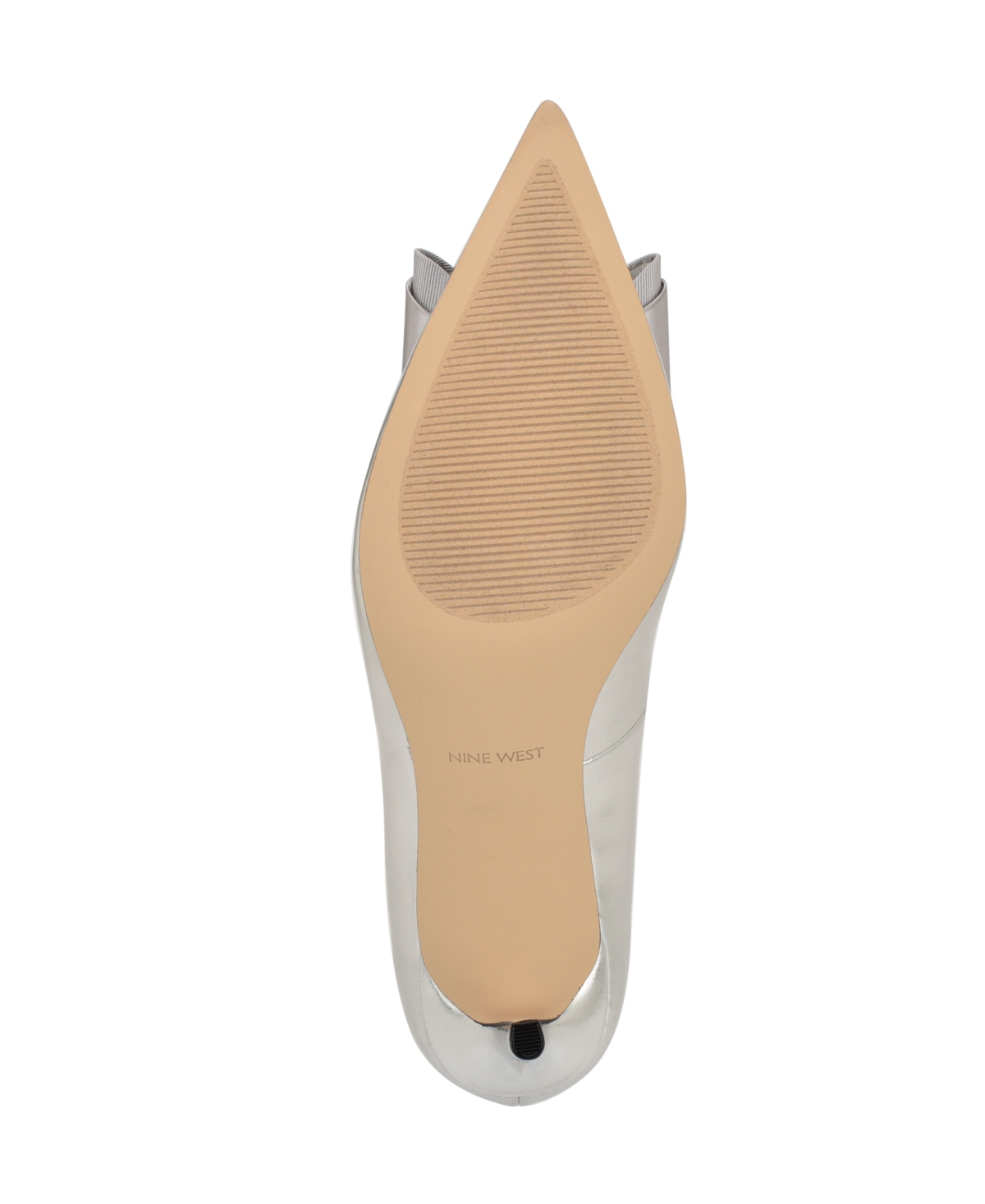 Nine West Ceryn Pointed Toe Pump In Silver