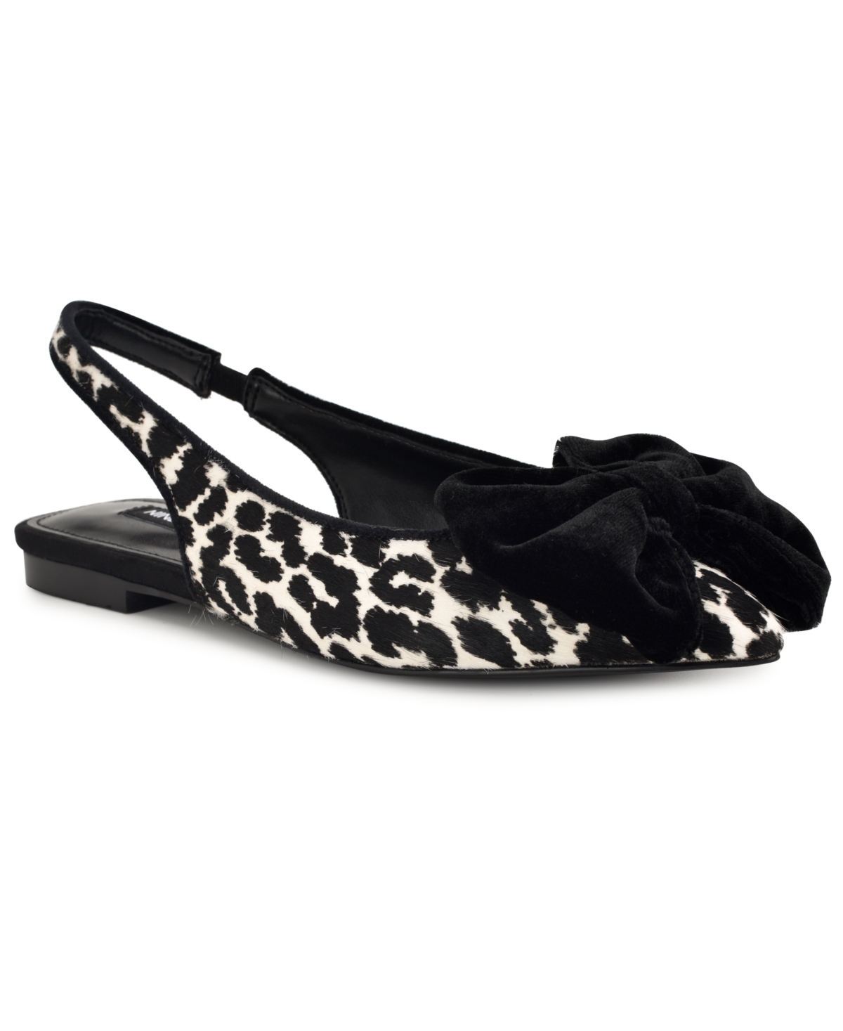 Nine West Women's Junnie Bow Slingback Dress Flats