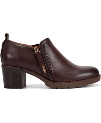 Women's Cosa Eflex Side Zip Block Heel Shooties