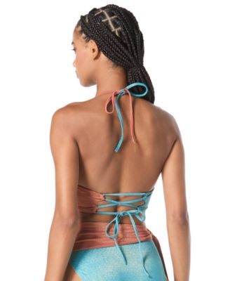 Women's Wrap-Front Bikini Top