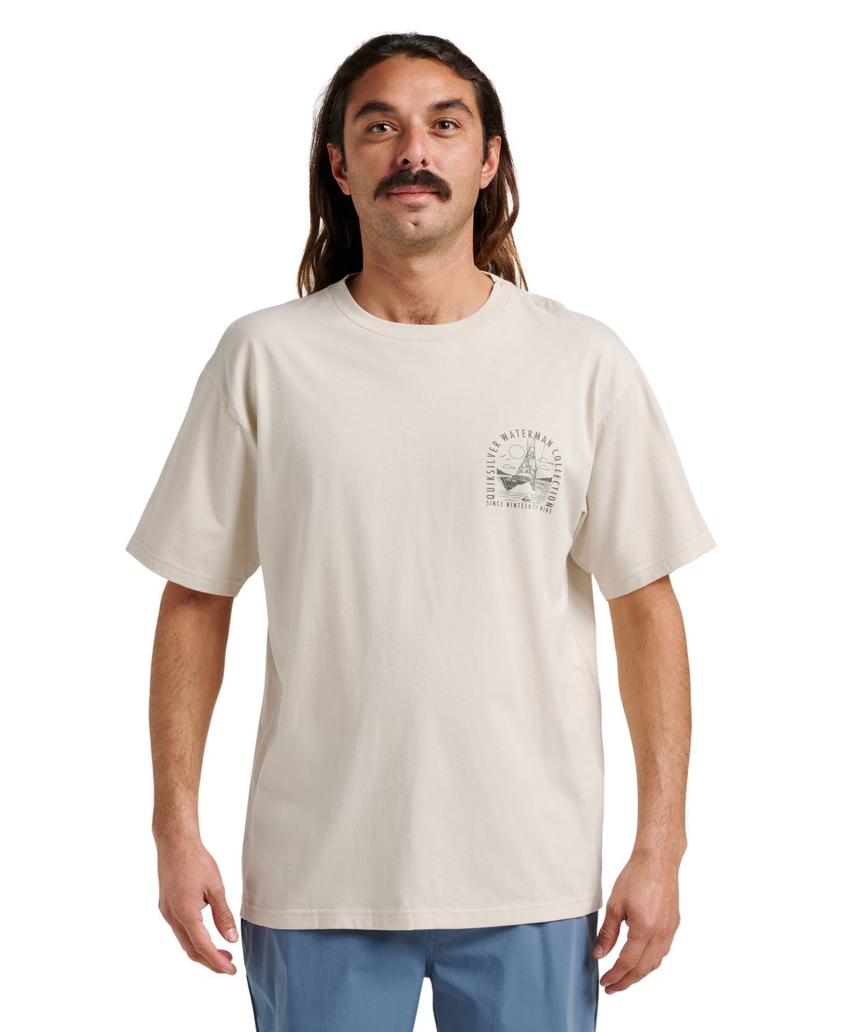 Мужская футболка комфортного кроя Quiksilver