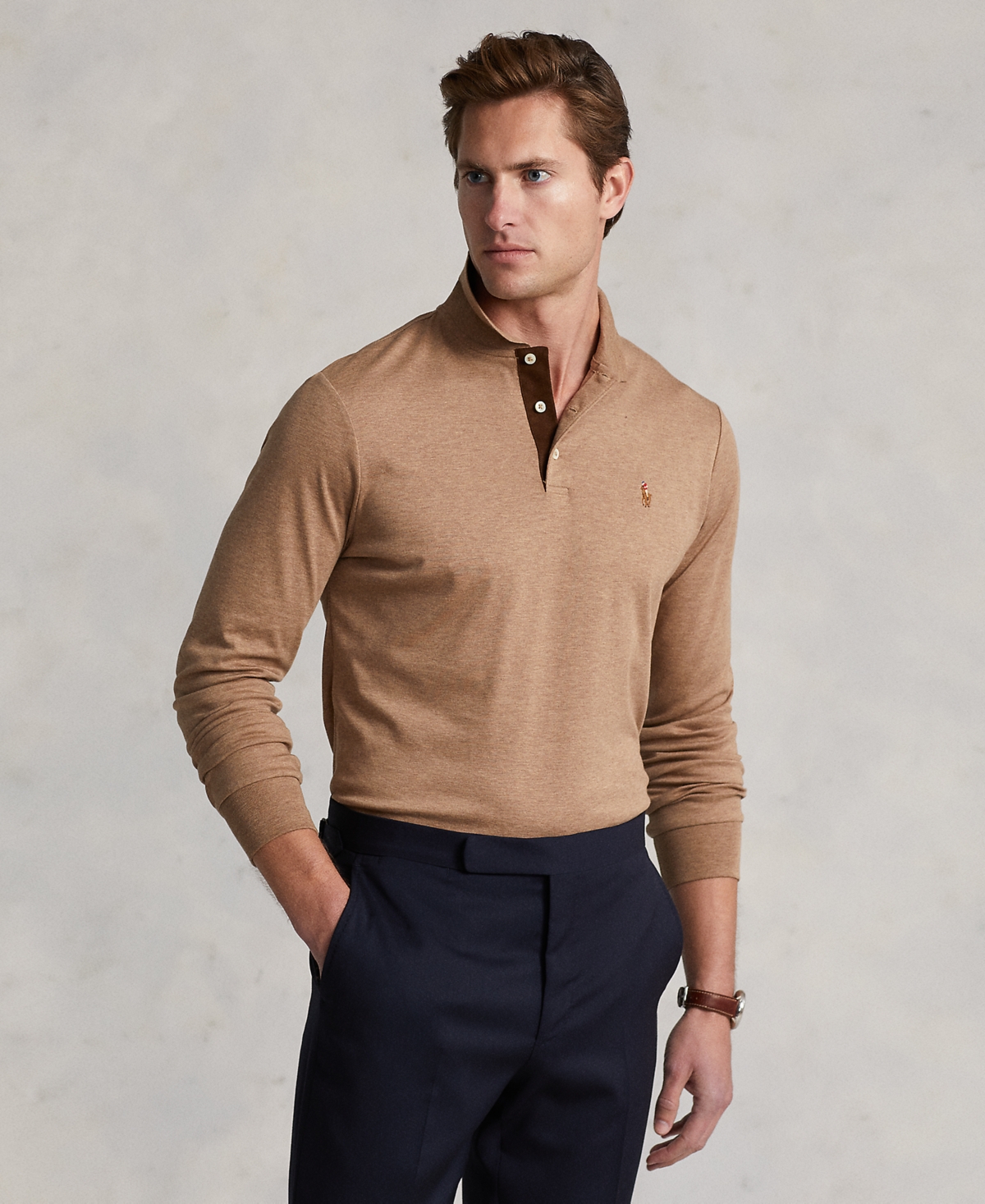 Polo Ralph Lauren Men's Classic-Fit Long Sleeve Soft Cotton Shirt